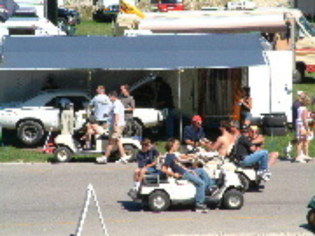 Golf Cart Traffic